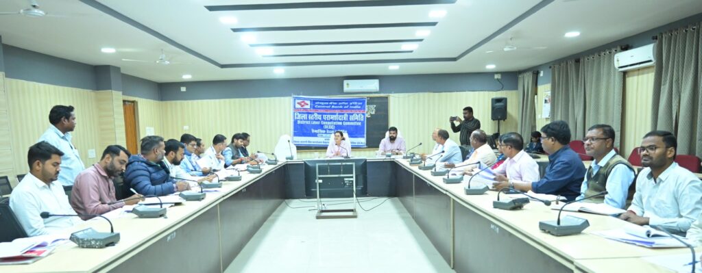 योजनाओं के बैंक कार्यों में तेजी लाने कलेक्टर ने की समीक्षा बैठक 2 9372bd89 4797 4caf a637 1aa373d24f3a